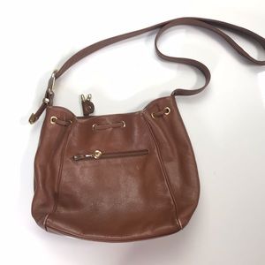 CLAUDE GERARD PARIS SHOULDER HANDBAG W Drawstring